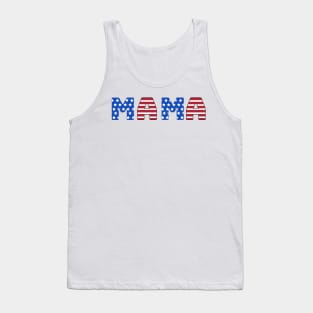 Mama 4th of july Tank Top